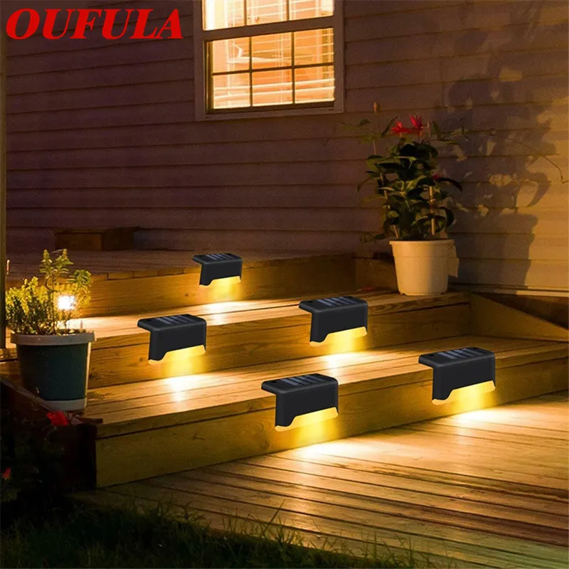 

86LIGHT Outdoor Wall Light Solar Step Light LED Waterproof Staircase Railing Garden Fence Light