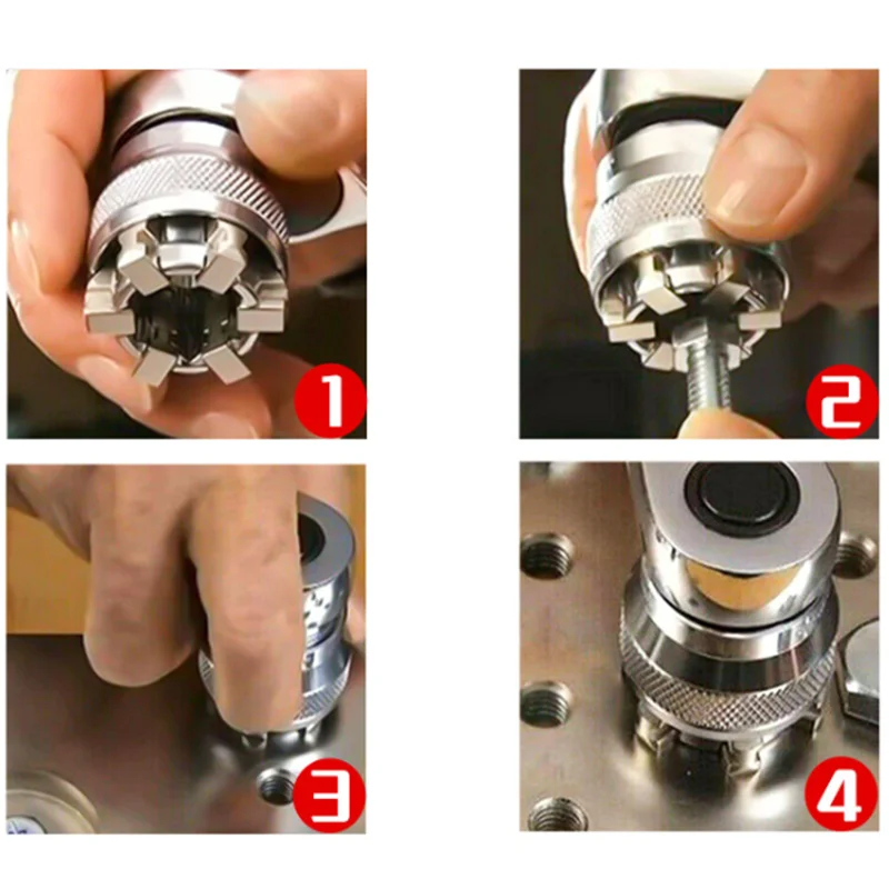 Универсальный торцевой гаечный ключ Set-7-19mm мульти-Функция ручной инструмент
