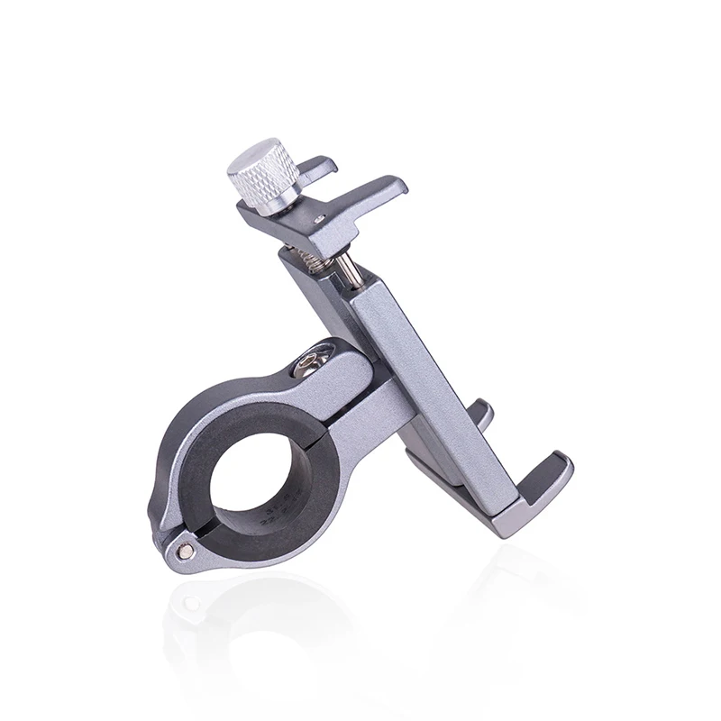 

Aluminum Alloy Bicycle Mobile Phone Holder For 3.5-7 inches Phone Bike Handlebar GPS Mount Bracket Racks For Motorcycle Bike