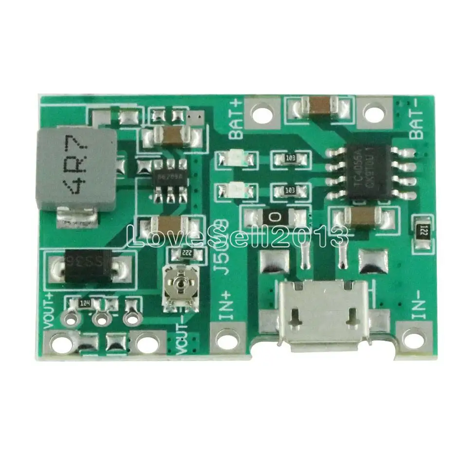 Плата зарядного устройства для литий ионного аккумулятора 3 7 в 4 2 стандартный