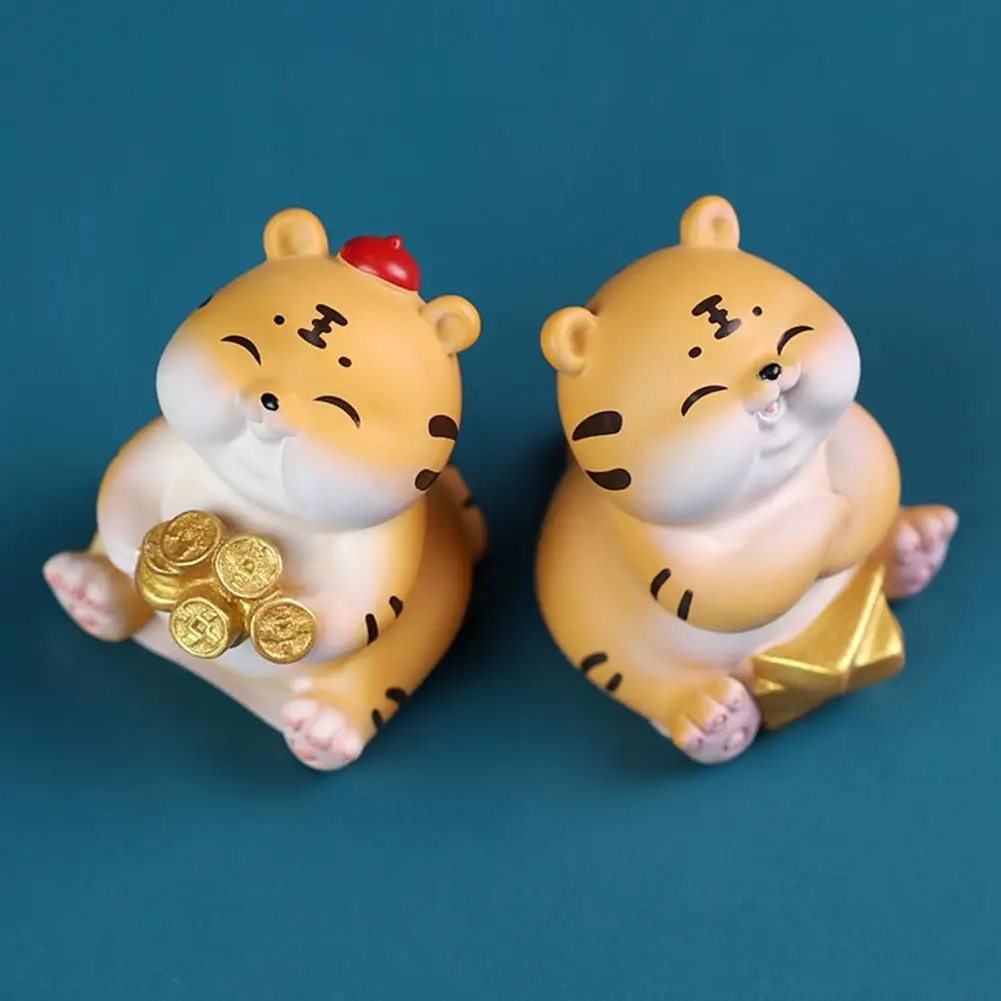 DIY Mini kawaii миниатюрный садовое украшение Decor Pot Craft Year Of The тигр аксессуары Home New 2022 Kids