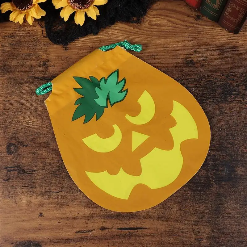 3 шт. мешочки для подарка на Хэллоуин с тыквой черепом черной кошкой|Подарочные