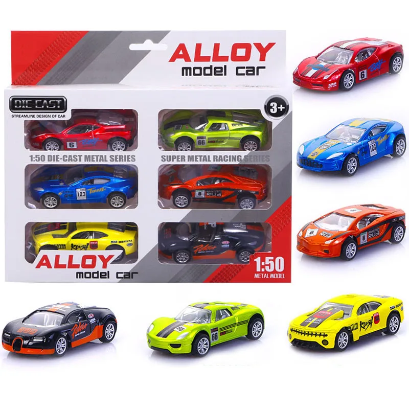 Лидер продаж 2020 года миниатюрные наборы автомобилей с литыми моделями 1:64 игрушка
