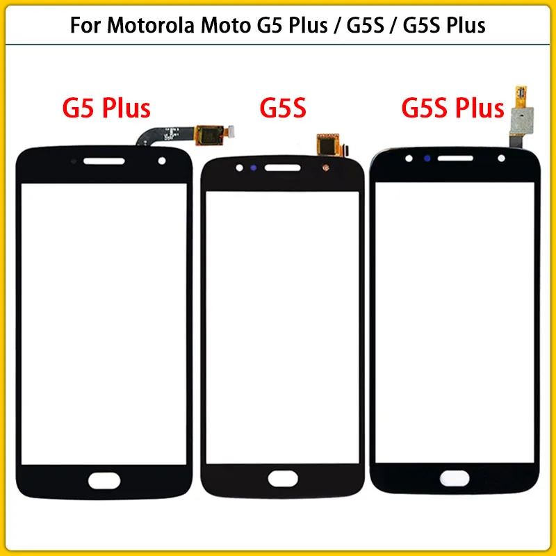 10PCS For Motorola Moto G5S Plus XT1791 XT1792 Touch Screen Panel Digitizer Sensor G5 Touchscreen Front Glass Replace | Мобильные