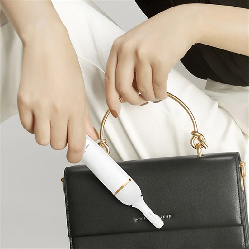 

Youpin Wellskins Eyebrow Epilator Body Electric Trimmer Shaver Female Epilator Machine Lady Eye Brow Shaper Hair Clipper