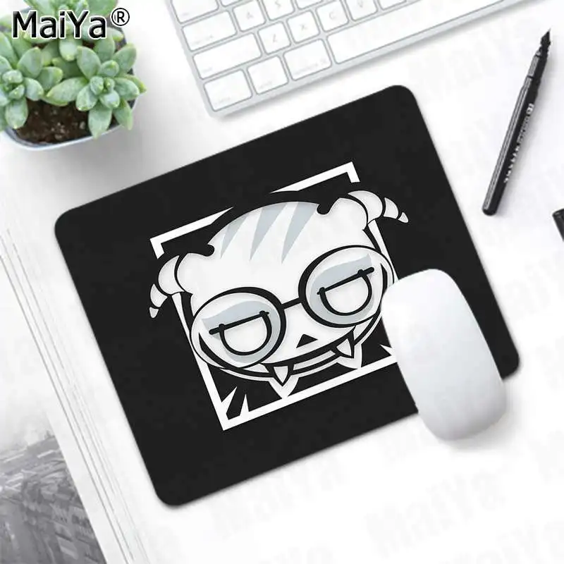 Not Lock Edge18x22cm Maiya Cute Rainbow Six Siege индивидуальные коврики для мышки ноутбук коврик для мышки в стиле аниме большой коврик для мыши клавиатуры коврик - Цвет: Not Lock Edge18x22cm