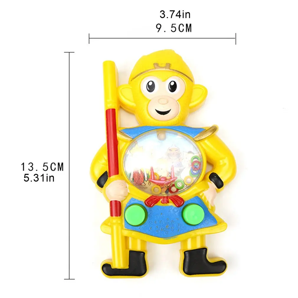 

Monkey King Game Ring Water Machine Creative Kids Birthday Gift Animal Cartoon Toy Interactive Parent-child Game Toy