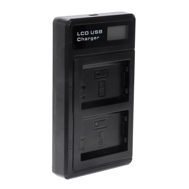 RISE-2 Pcs Np-Fw50 Battery And Dual Charger With Usb Led Display For Sony Alpha Ilce Nex Slt Cyber-Shot Camera | Электроника