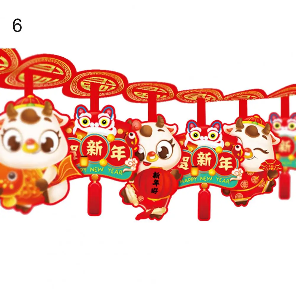 

Hanging Flag New Year Style Chinese Design Display Mold Spring Festival Ornaments for Home Decor