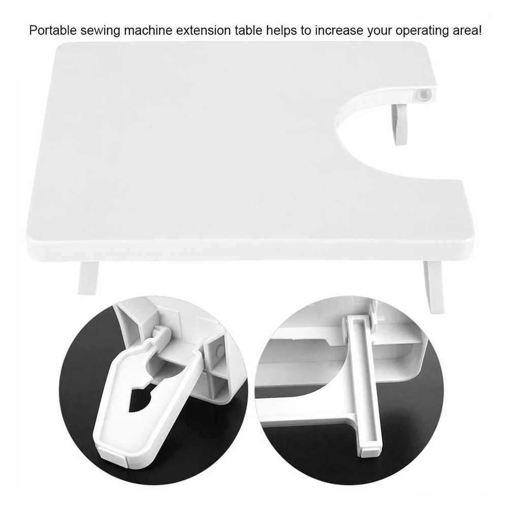Portable Mini Sewing Machine Expansion Board Extension Foldable Table Leg Plastic Thickening Pad Workbench | Дом и сад