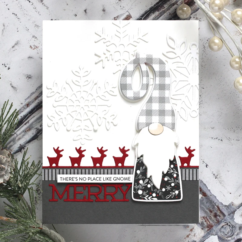 

AliliArts Metal Cutting Dies Christmas Santa diy Scrapbooking Photo Album Decorative Embossing PaperCard Crafts Die 2020