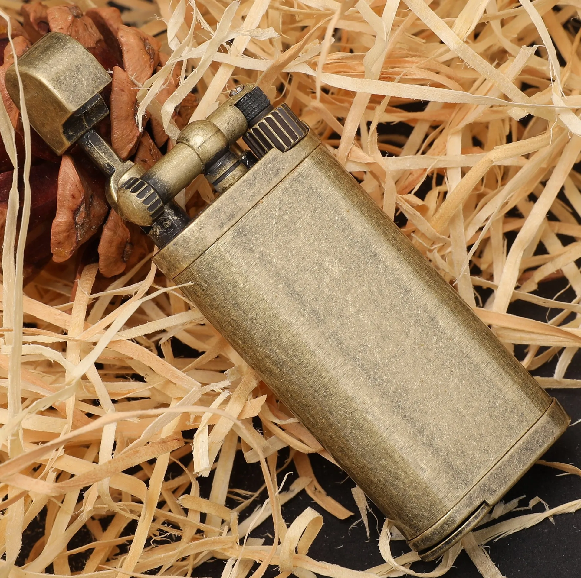 SPUNK специальные трубы зажигалка шлифовальный круг скошенное пламя открытая