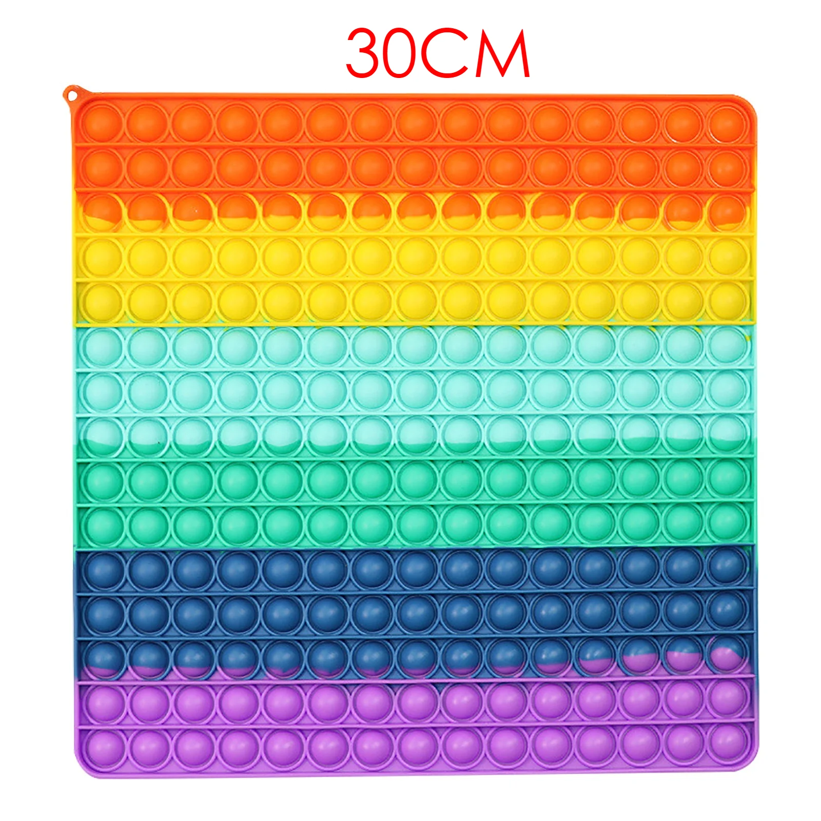 Большая забавная игрушка антистресс Pop It радужные животные пузырьки сенсорные