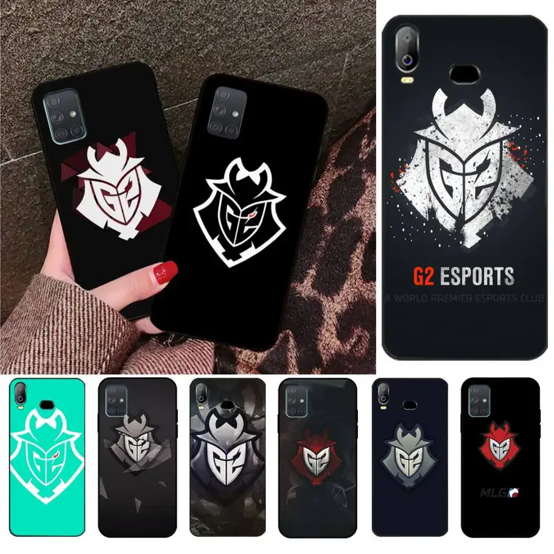 KPUSAGRT G2 Esports клуб мягкий чехол для телефона Capa Samsung Galaxy A21 A01 A11 A31 A81 A10 A20 A30 A40 A50 A70 A80 A71