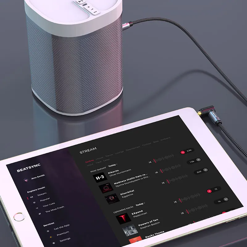 Кабель CABLETIME со штекером AUX 3 5 мм аудиокабель для динамика кабель наушников Huawei