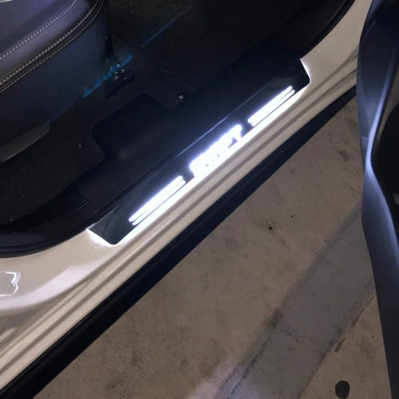 

DNO Trim Pedal LED Car Light Door Sill Scuff Plate Pathway Dynamic Streamer Welcome Lamp For Suzuki Swift 2015 2016 2017 2018
