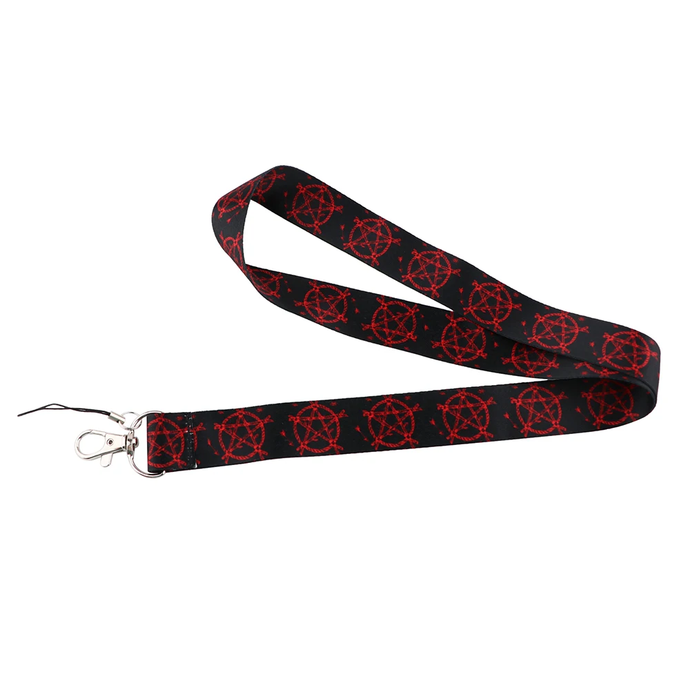 

HJ323 Evil Power TV Series Lanyard For Keys Mobile Phone Hang Rope Keycord USB ID Card Badge Holder Keychain DIY Lanyards