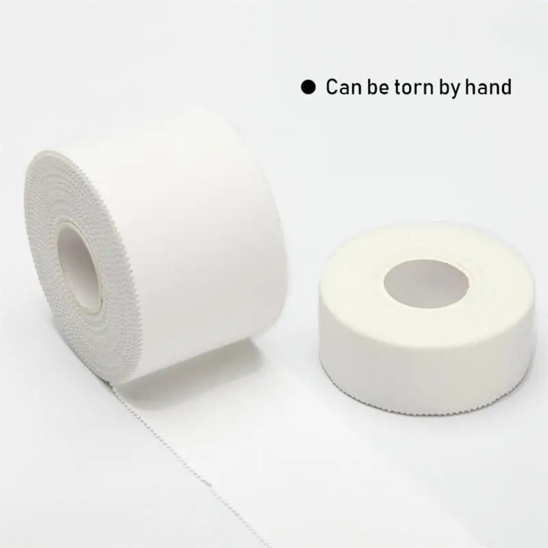 

Sports Cotton Tapes White Athletic Tape Sport Injury Muscle Strain Protection First Aid Bandage Support Kinesiology Tape