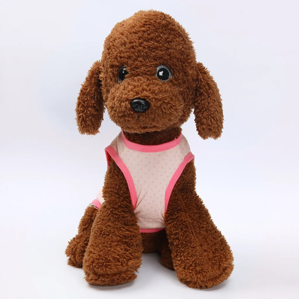 Transer футболка для собак ПЭТ жилет летняя дышащая удобная с оборками принт