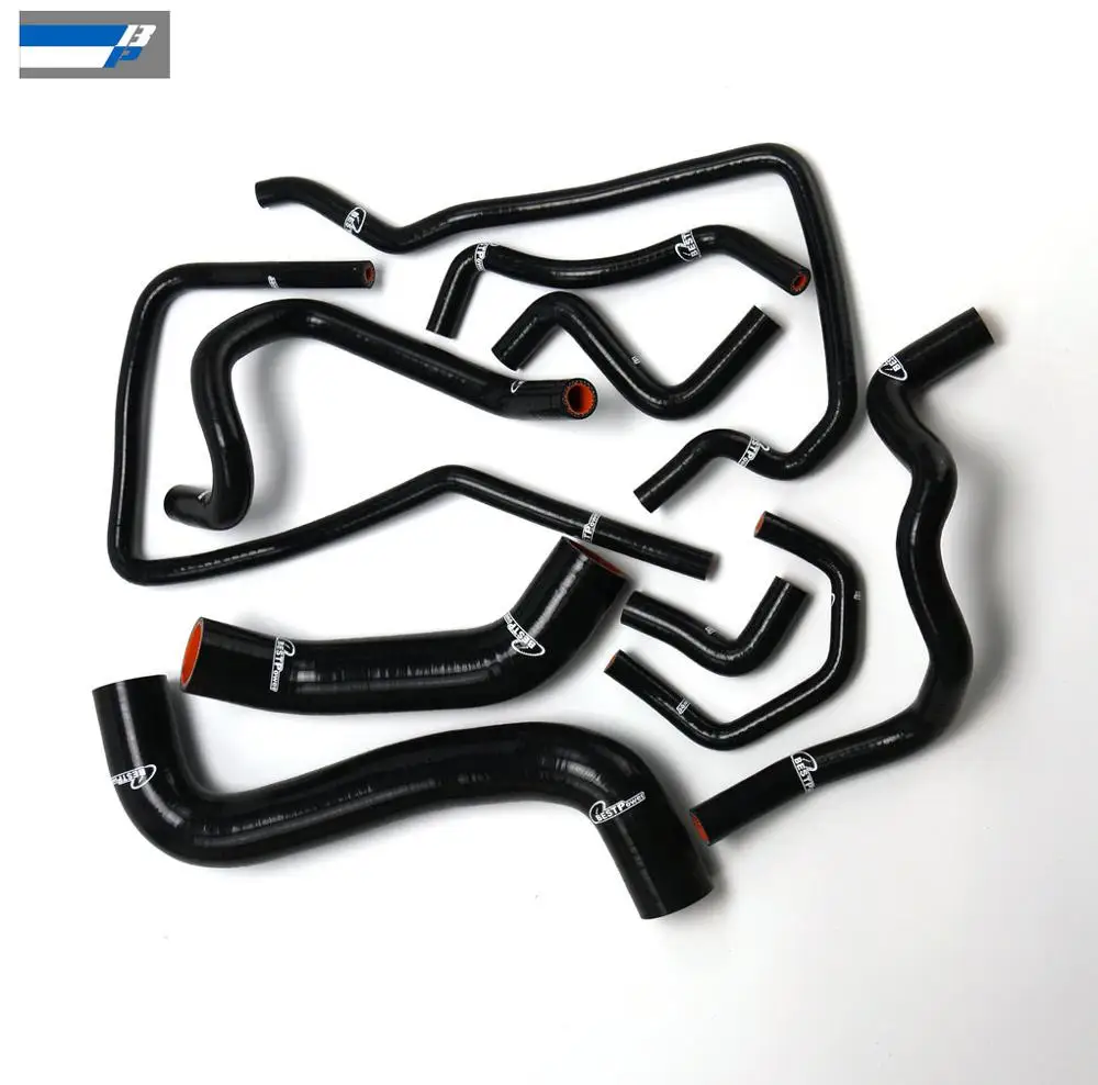 Комплект силиконовых шлангов радиатора для SUBARU IMPREZA WRX STI MK10 GRB GRF GH8 2008-2011 годов выпуска, черный (art.: 3920da74dc691) - 3920da74dc691