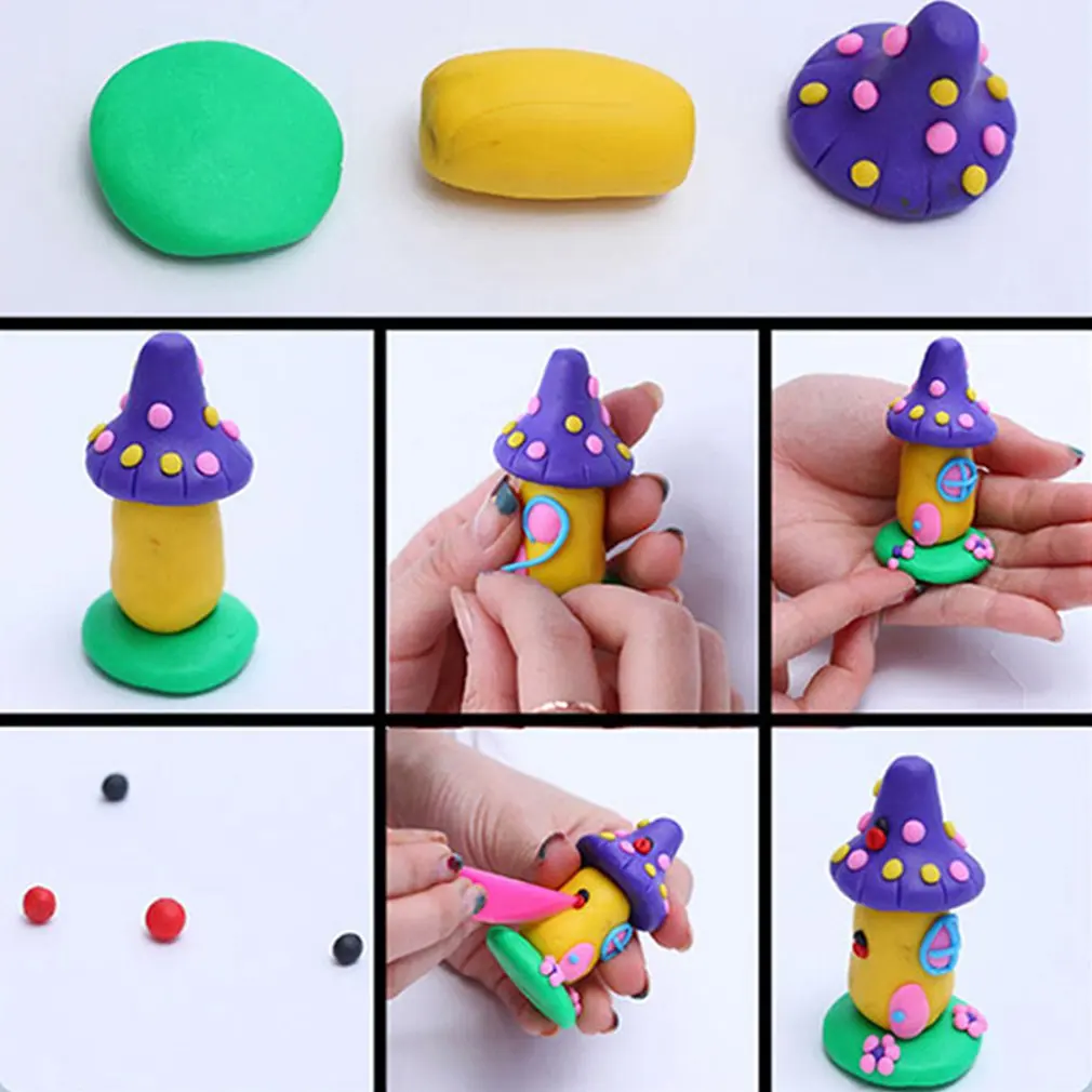 

50 Color Environmentally Friendly Colored Clay Plasticine Children's Toys Plasticine Birthday Present