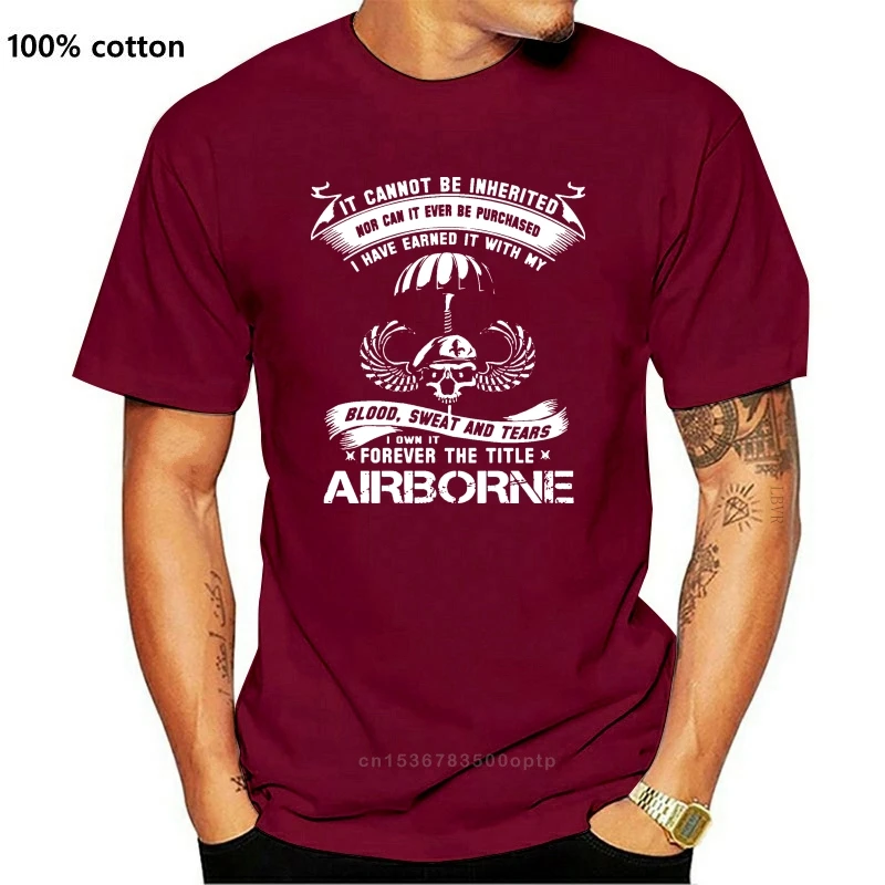 

Воздушно-качающаяся футболка для пехоты, мама, значок, крылья, брот, футболка, 100 хлопок, мужские футболки, футболка