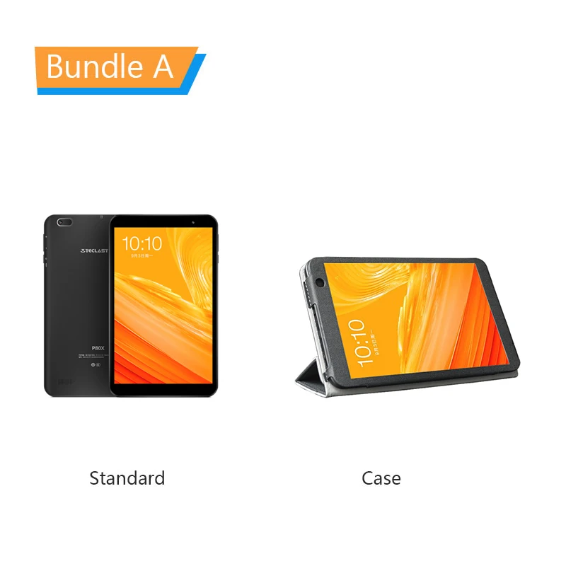 Bundle A 8 дюймов Phablet Teclast P80X 4G LTE планшетный ПК Spreadtrum SC9863A Восьмиядерный Android 9,0 gps 2 Гб ram 32 ГБ rom 1280x800 ips планшет - Bundle: Bundle A