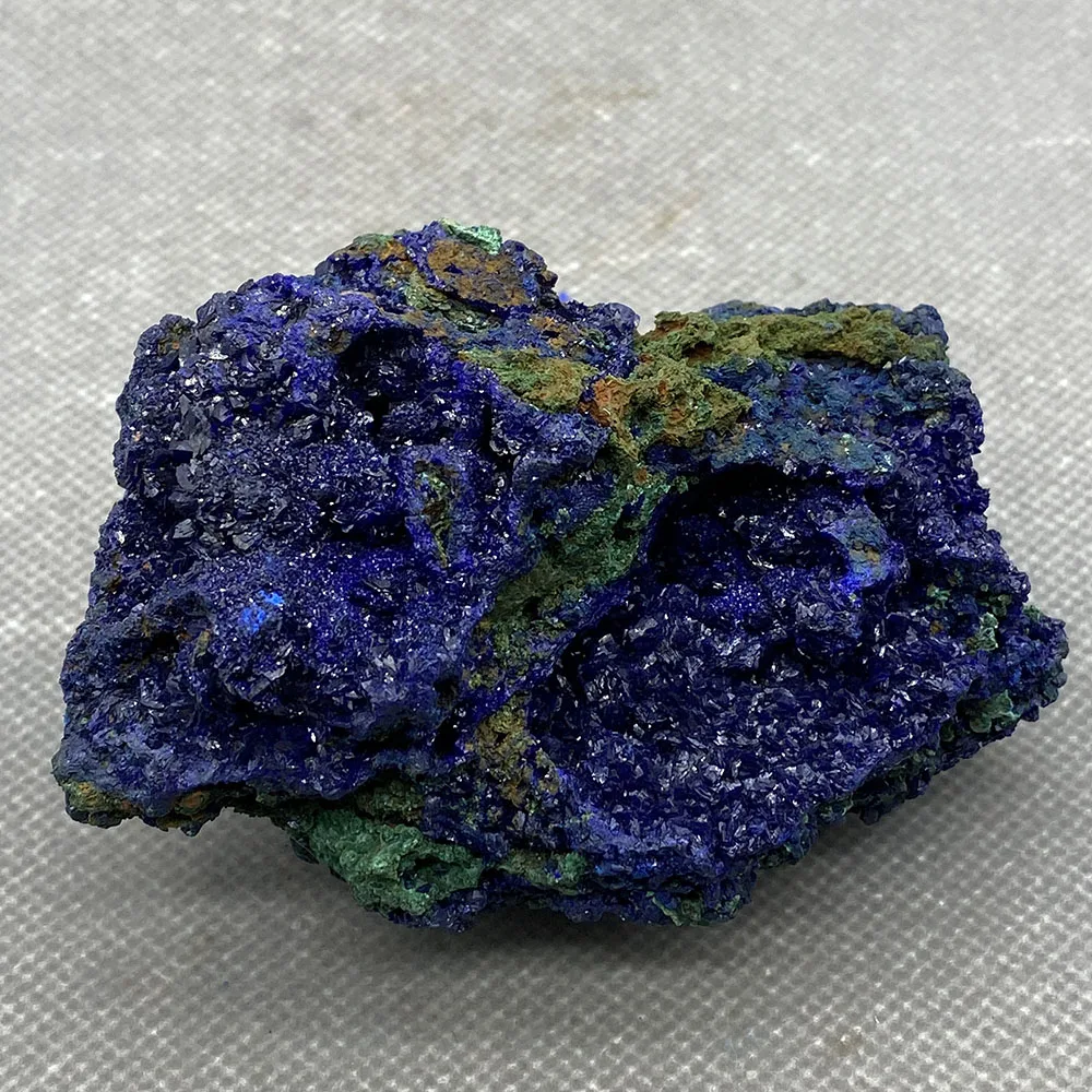 

Natural azurite mineral cristal espÃ©cime da provÃ­ncia de anhui, china