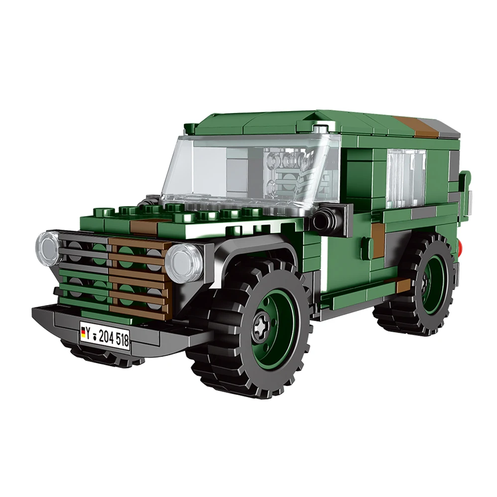 Новинка XINGBAO 06041 Leicht lkw строительные блоки 1:30 192 шт. военная модель автомобиля