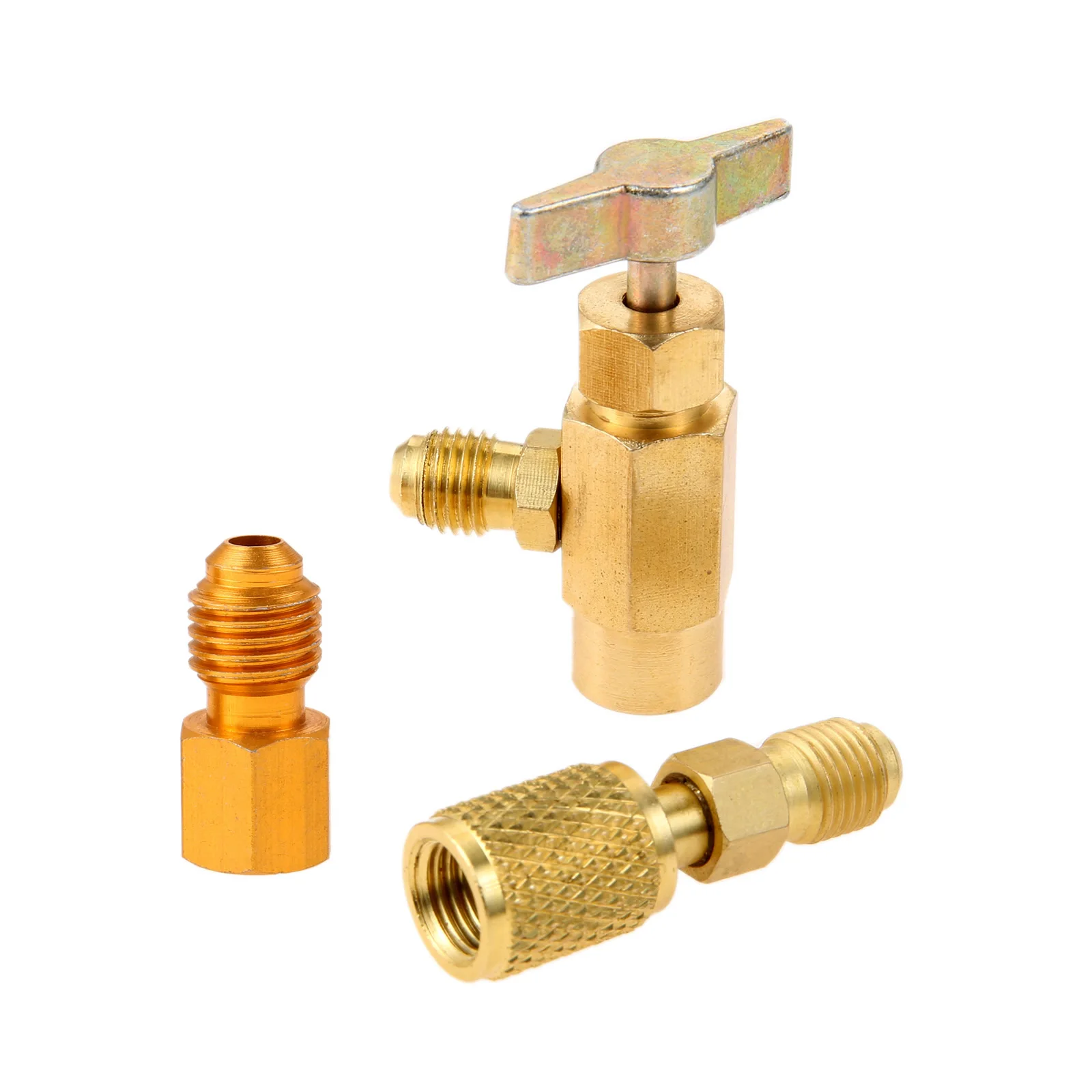 R1234yf Набор для насадки на хладагент с адаптером R12 R22 R134A зарядный шланг 1/2 дюйма ACME