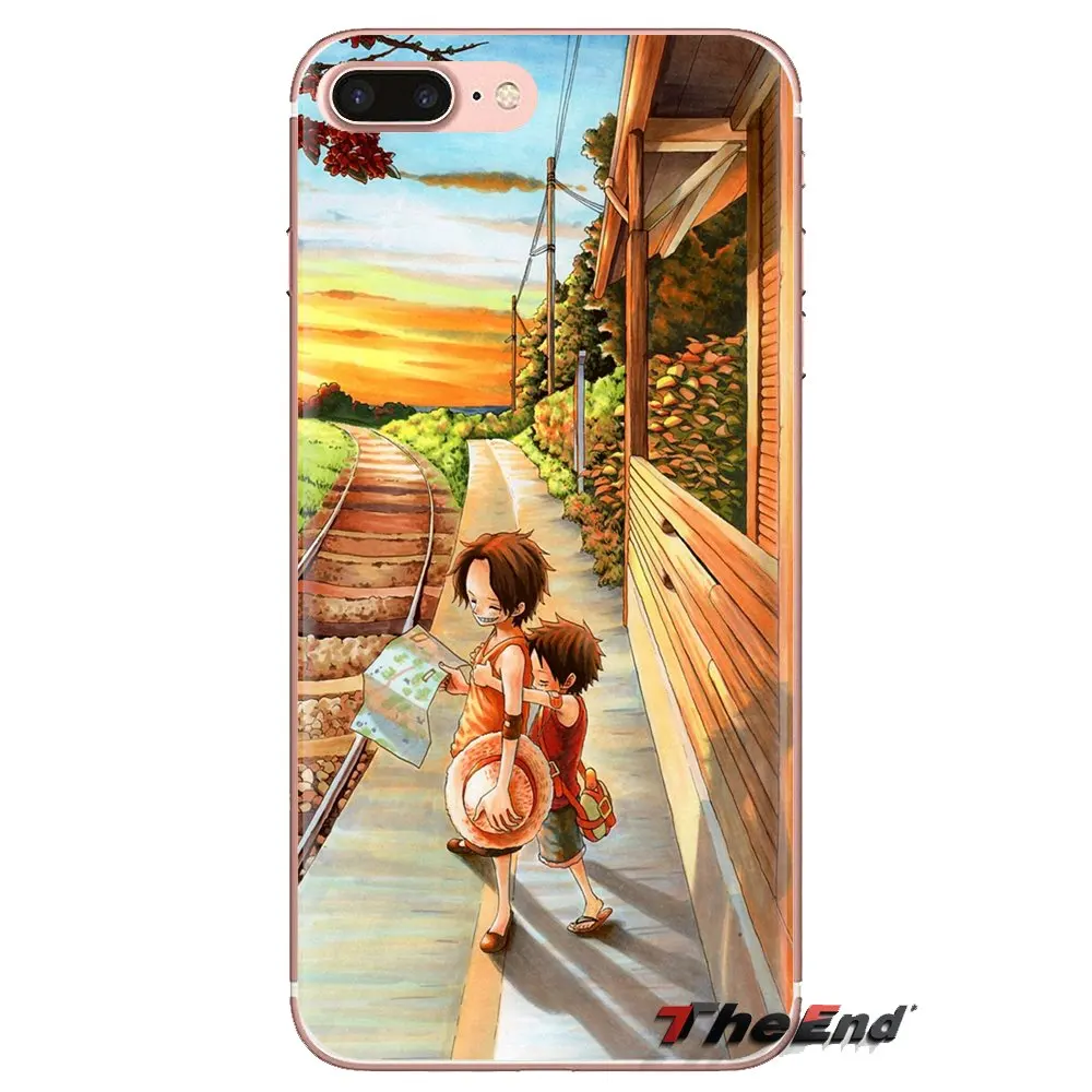 For Xiaomi Mi4 Mi5 Mi5S Mi6 Mi A1 A2 5X 6X 8 9 Lite SE Pro Max Mix 2 3 2S Silicone Covers one piece series monkey d luffy ace |