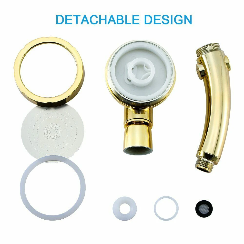 Ручная насадка для душа высокого давления 3 в 1 с выключателем паузы вкл./выкл. |