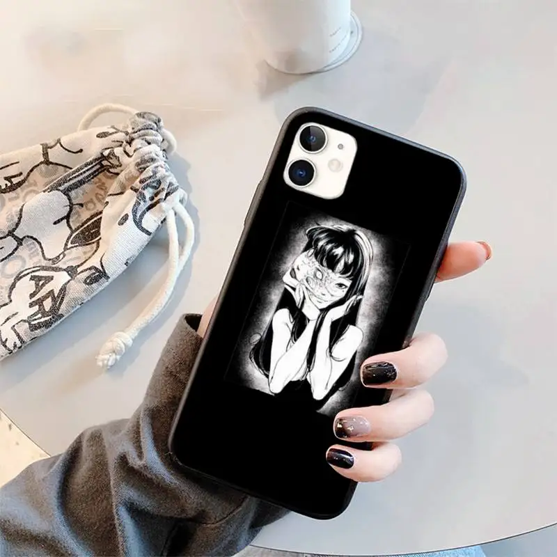 

Japanese horror comic girl sexy Phone Case for iPhone 12 11 mini pro XS MAX 8 7 6 6S Plus X 5S SE 2020 XR