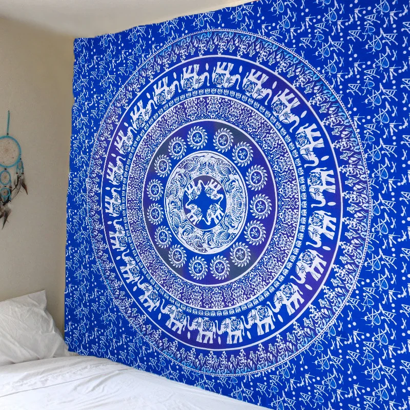Горячая Распродажа Мандала настенный гобелен ткань постельного белья в