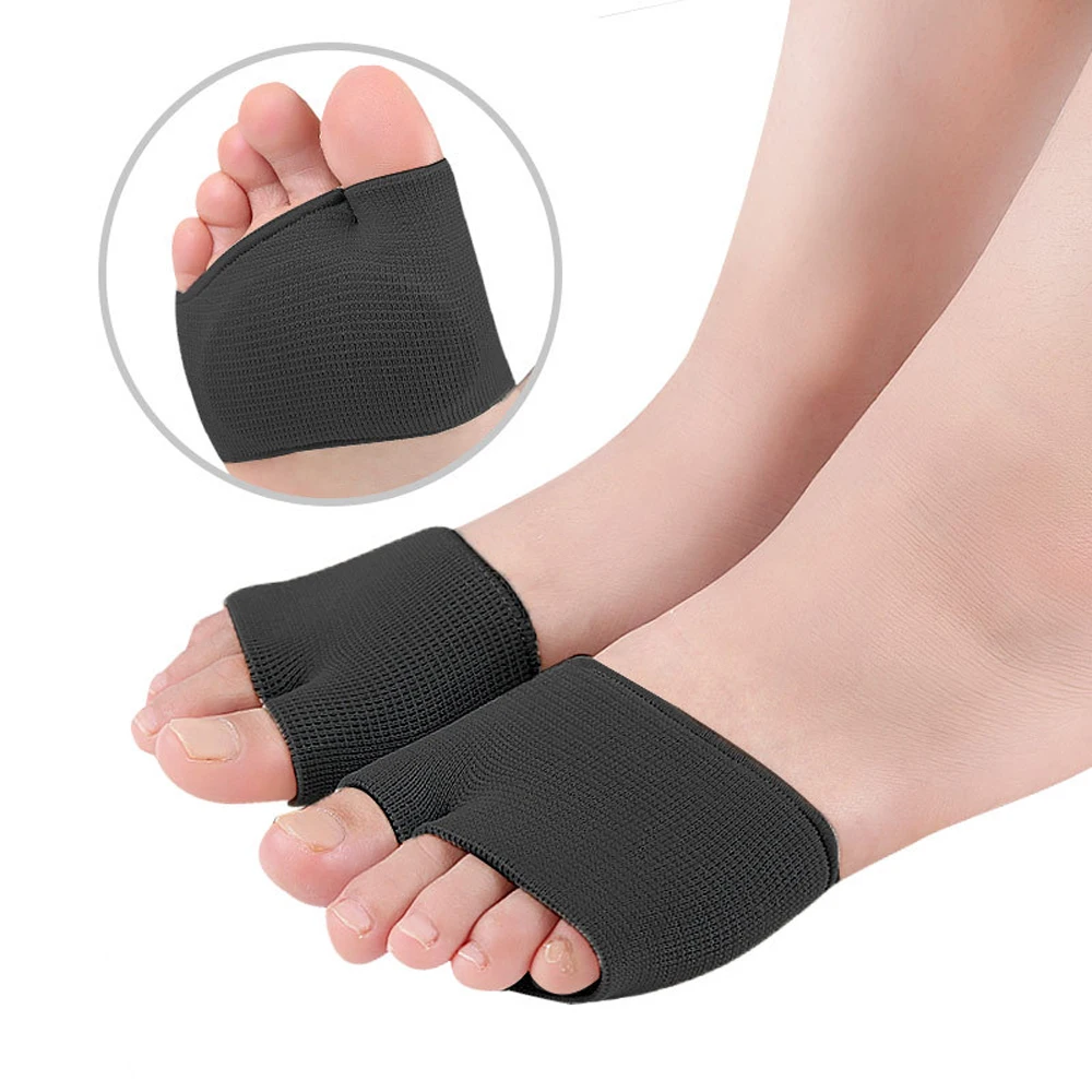 2 Pairs Feet Care Protector Painful Metatarsal Heads Forefoot Pads Supports Metatarsalgia Flat Foot Pressure Relief Callus Tools | Красота и