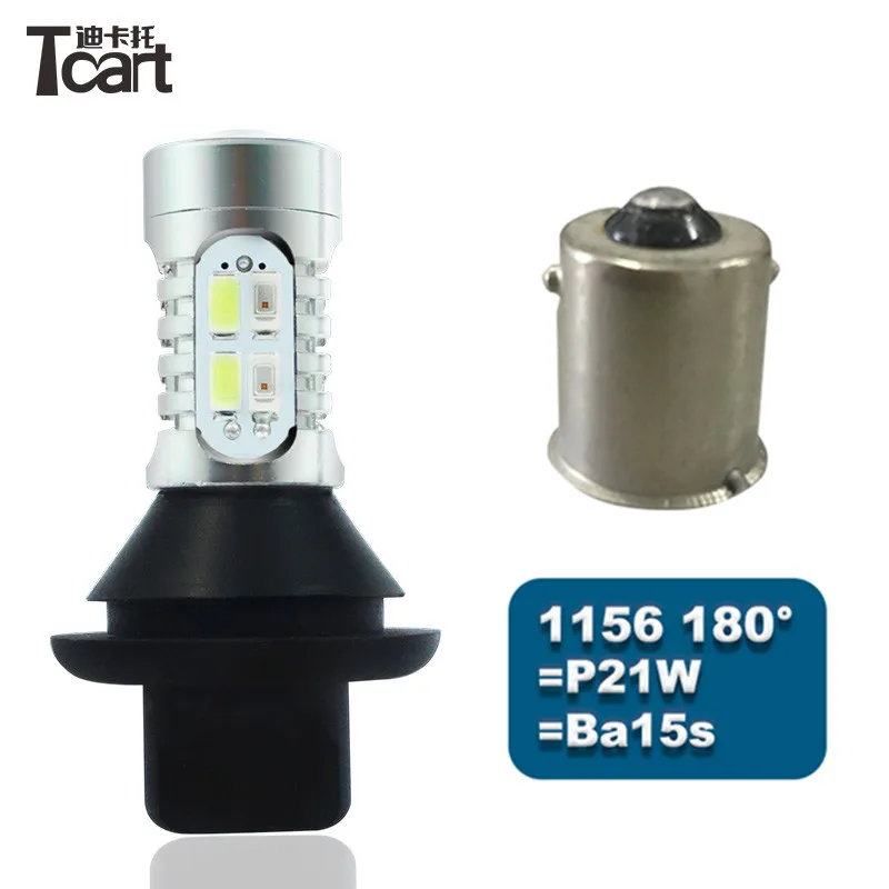 1156 BA15S Tcart авто Led BA15S 1156 PY21W canbus DRL дневные ходовые огни Передние поворотники Светильник Автомобиля Winker лампы WY21W T20 7440 - Цвет: 1156 BA15S