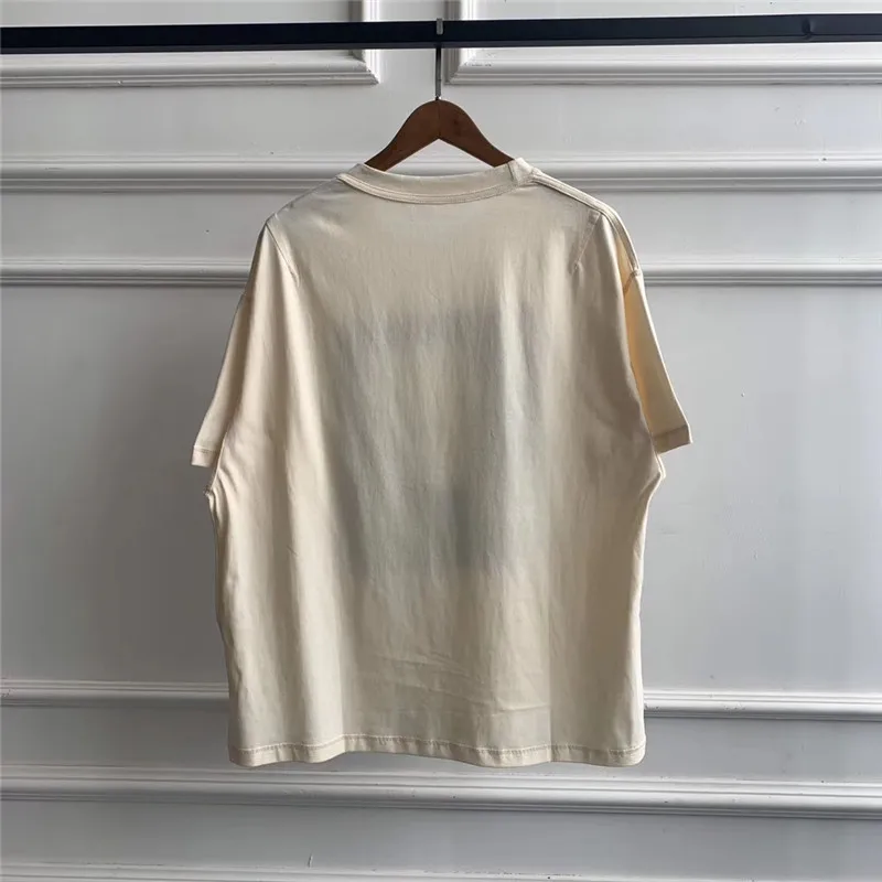 Мужская и женская футболка свободного покроя красного цвета | одежда