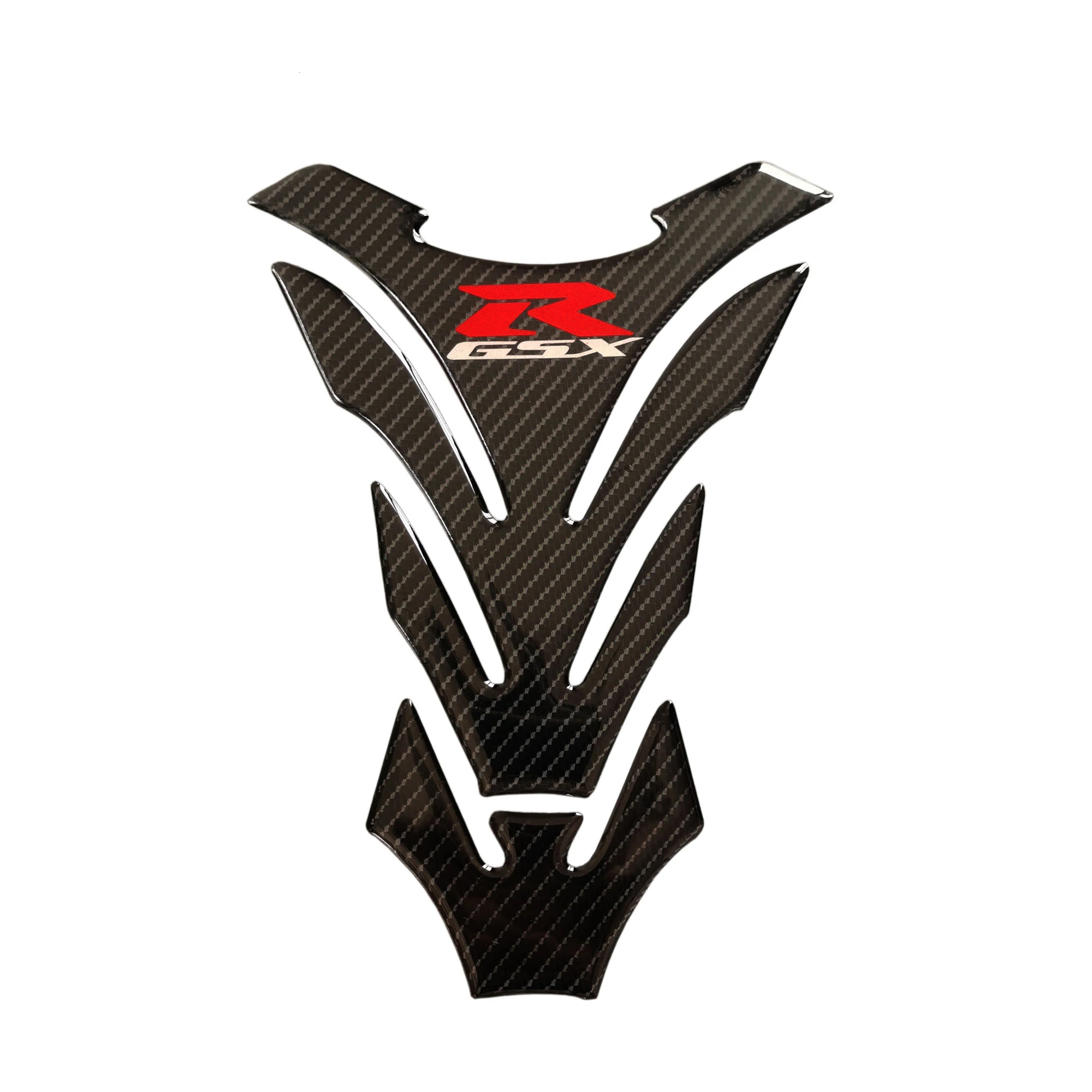 3d-наклейка на крышку карбонового бака мотоцикла наклейка вилка тройное дерево