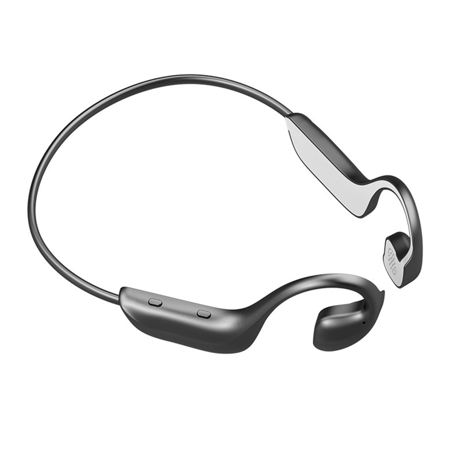 

Bone Conduction Wireless Compatible with Bluetooth Convenience Ear Headset Painless Wearing Headphones for Cell Phone Gym イヤホン