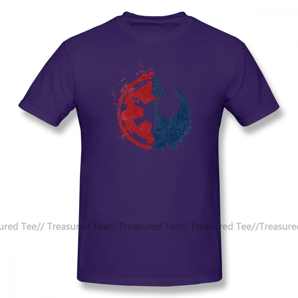 Purple Футболка Star Wars Choose Your Path, Пляжная футболка с графическим рисунком, хлопковая Футболка большого размера с забавным человеком, футболка с коротким рукавом - Цвет: Purple