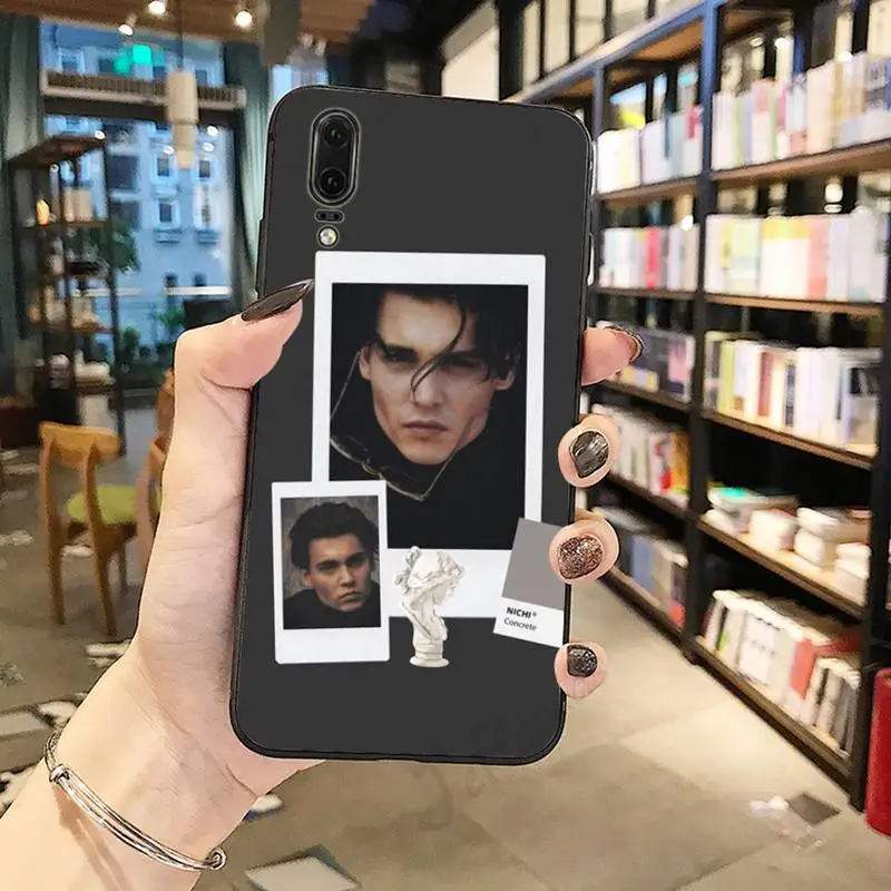 

Johnny depp American film actor Phone Case For Huawei honor Mate P 10 20 30 40 Pro 10i 9 10 20 8 x Lite