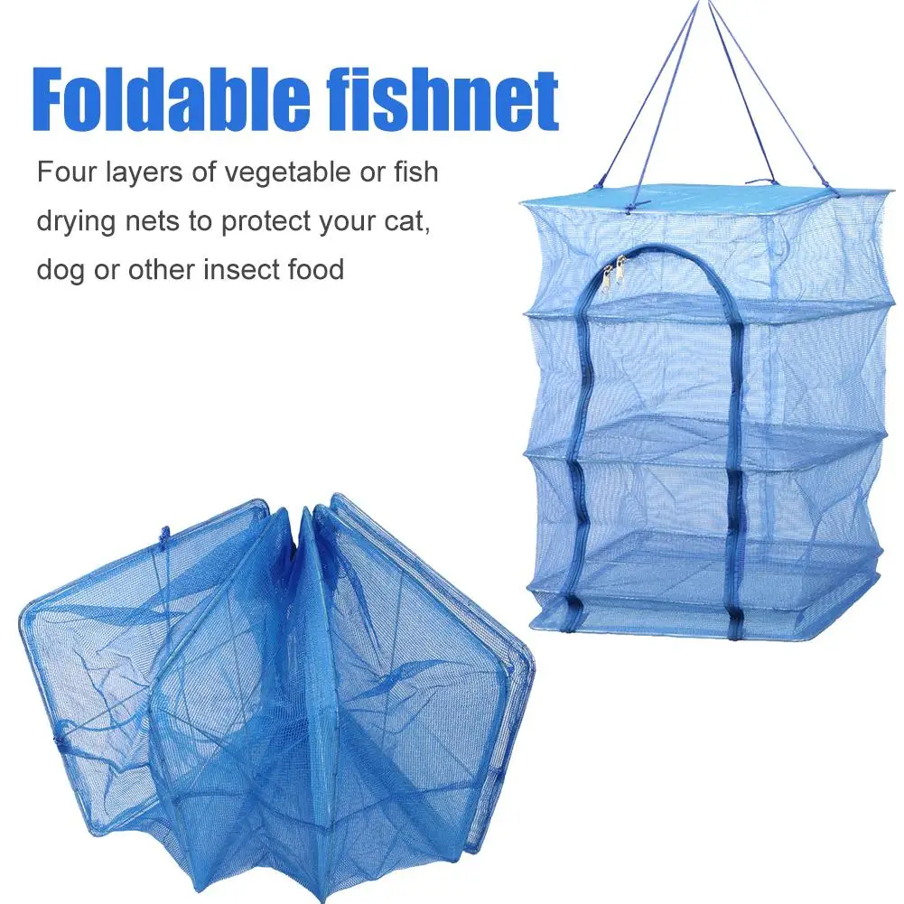 Складная сетка для сушки овощей 4-слойная Прочная Сушилка мужчин аксессуары
