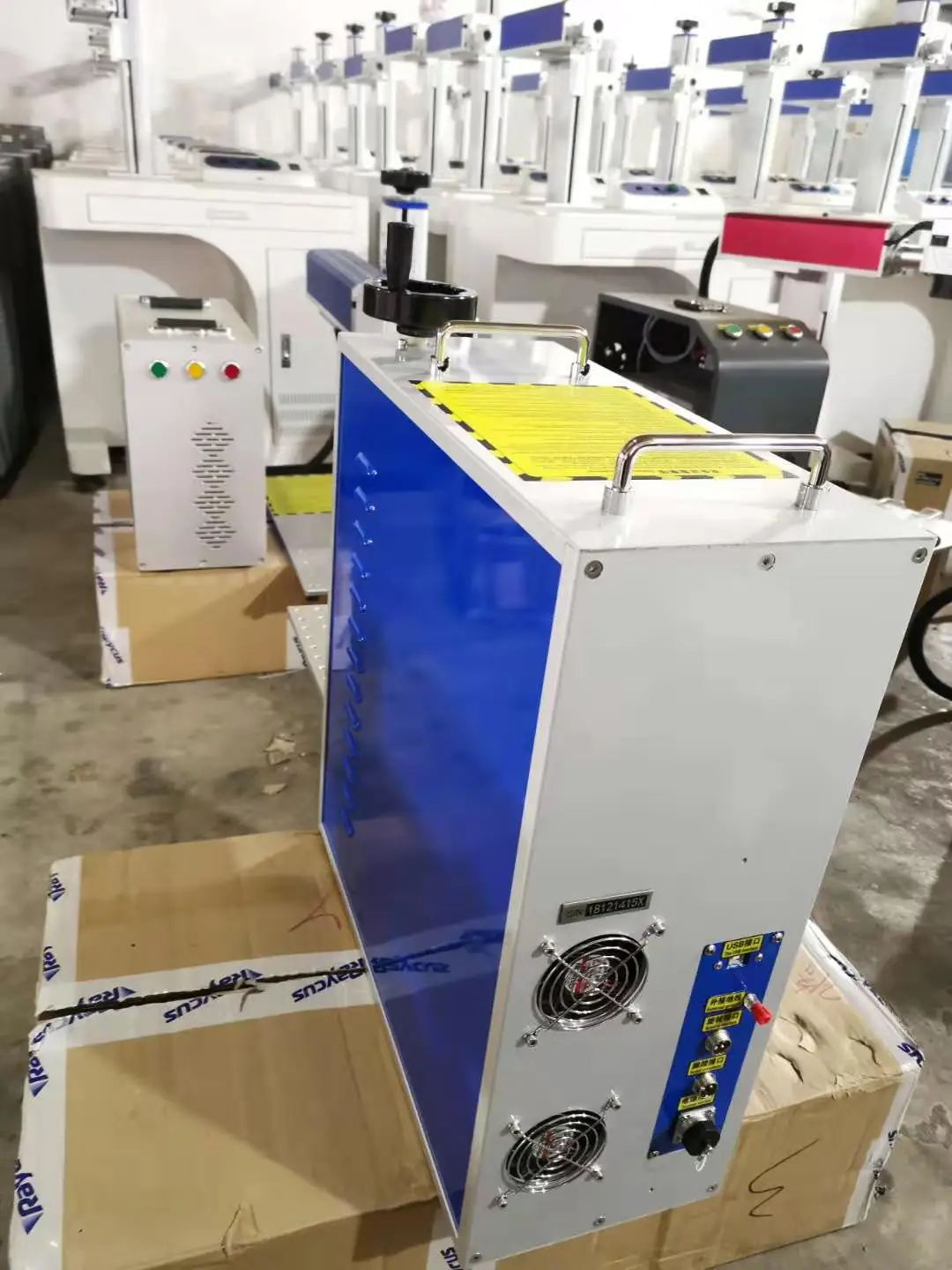 20 w splitting machine laser marking machine fiber marking machine metal laser recorder nameplate laser mach Stainless steel