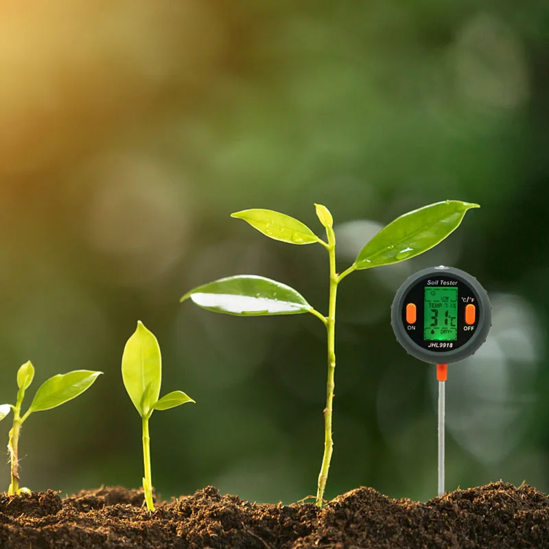 

5-in-1 Soil Tester Moisture Temperature Humidity Light PH Meter for Home and Garden K888