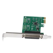 Подключи и играй части принтера прочный высокоскоростной 25pin PCI-E К LPT надежный конвертер Экспресс-карт компоненты адаптер аксессуар