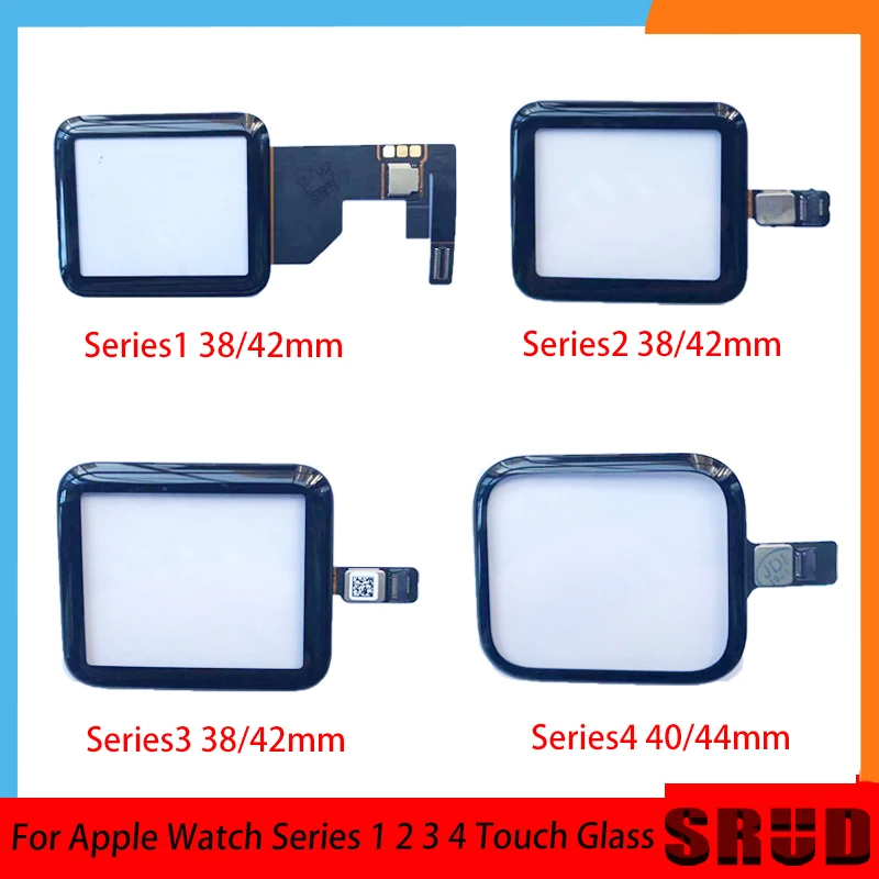 

Touch Screen Digitizer Glass Lens Panel For Apple Watch series 1 2 3 4 5 6 38mm 42mm 40mm 44mm TouchScreen Repiar parts