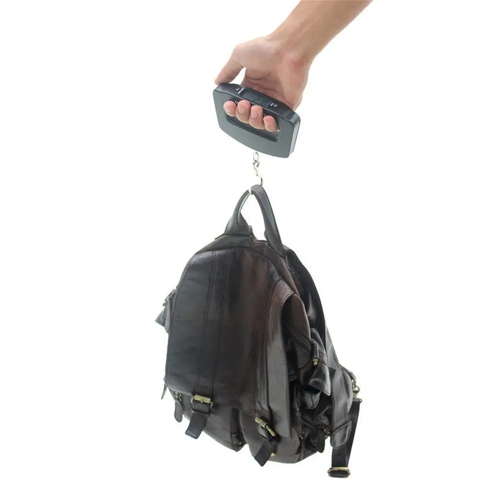 

Black 50kg Pocket LCD Digital Fishing Hanging Electronic Scale Hook Weight Digital Scales Fishing Scale