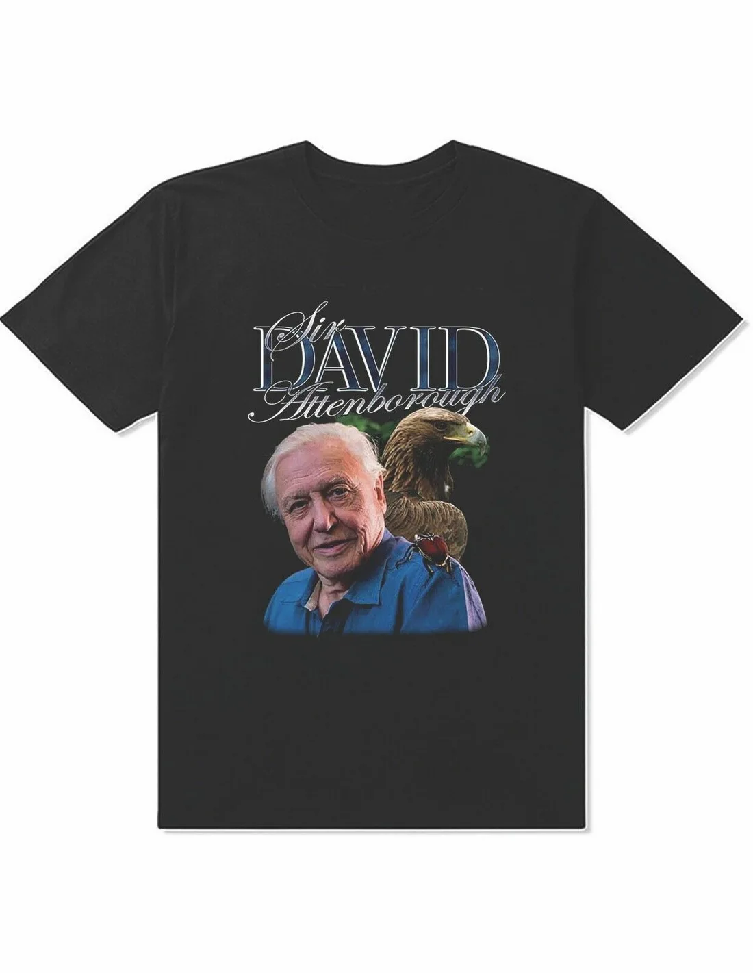 

DAVID ATTENBOROUGH TSHIRT Documentary 90's Fashion Funny Retro Life Story Animal T-Shirt Trendy Streetwear