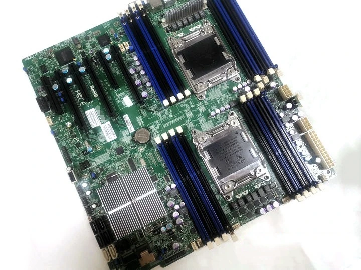 Günstig Server Workstation Motherboard Für Supermicro X9DRi-F REV 1,11 EIN