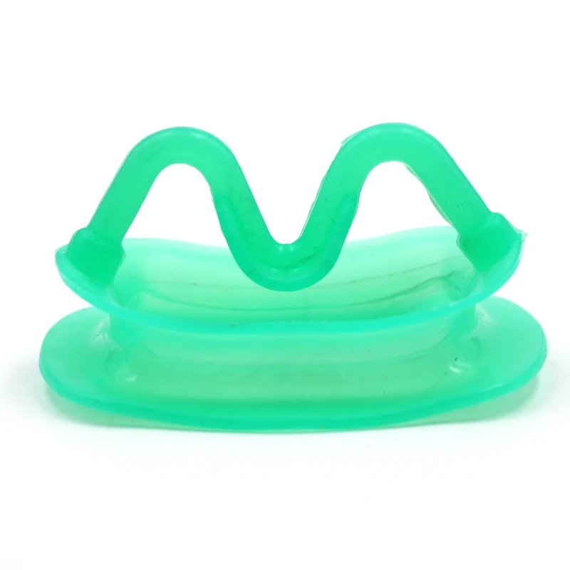 

Dental Soft Silicone Rubber Mouth Opener Green Color 134